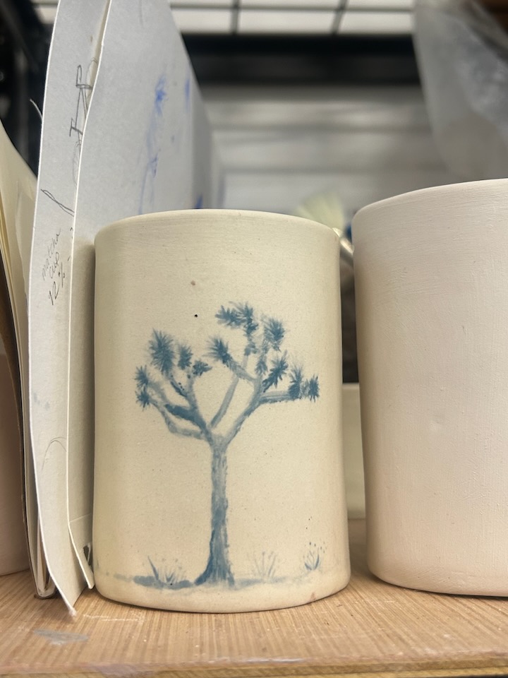 mug with Joshua tree